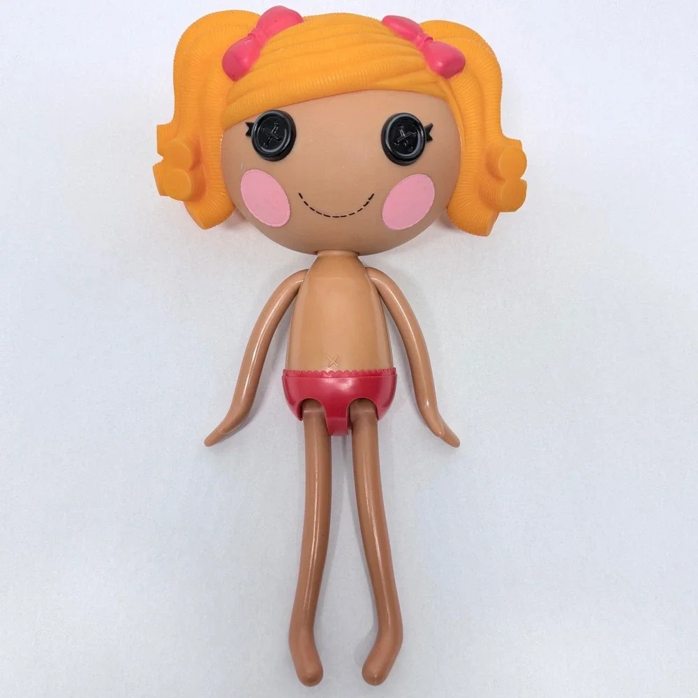 Lalaloopsy Doll Orange Hair Button Eyes 2009 12 Inch Figure No Outfit